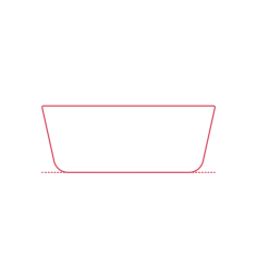 Objects Kids Kitchenware Ikea Kalas Kids Bowl Outline Svg Vector, Free Vectors File